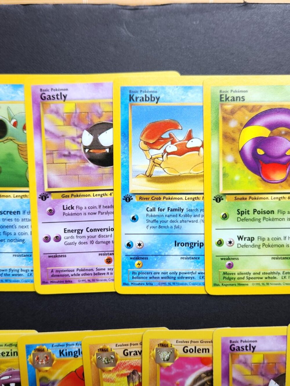 Pokemon Fossil Complete Non Holo Set 16-62 Rare Uncommon Common WOTC 56 Card Lot - Picture 3 of 16